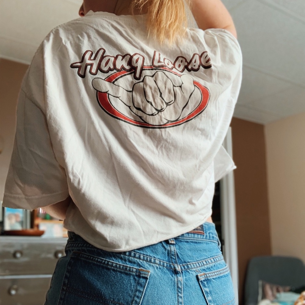 vintage maui crop top